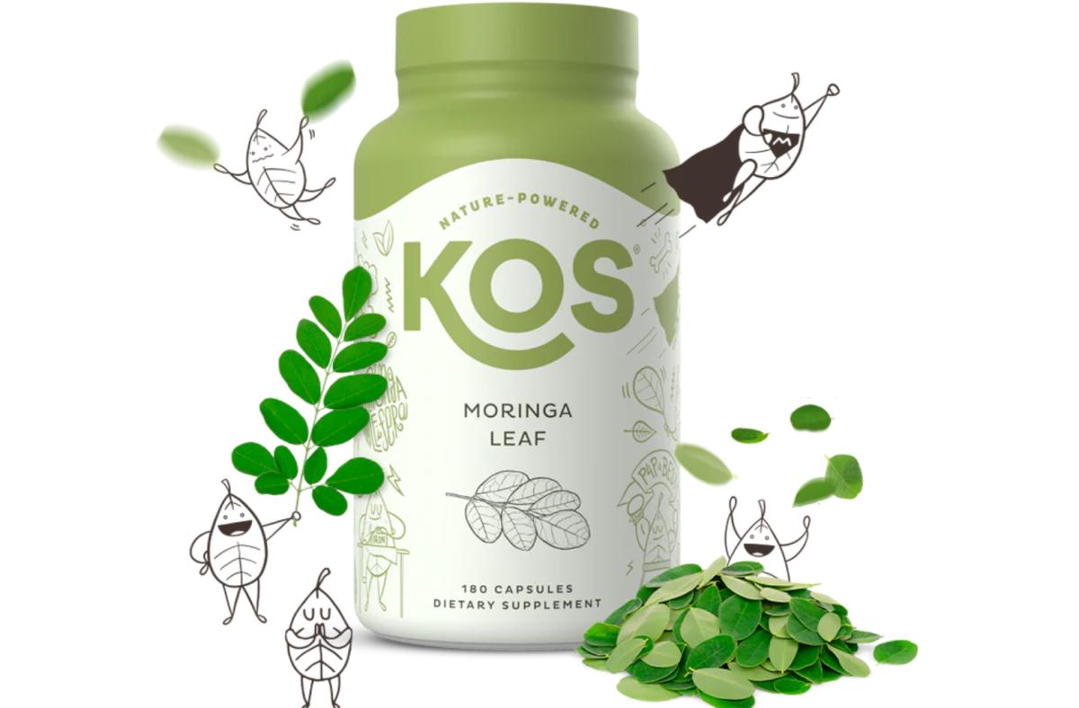 KOS Organic Moringa Leaf Capsules